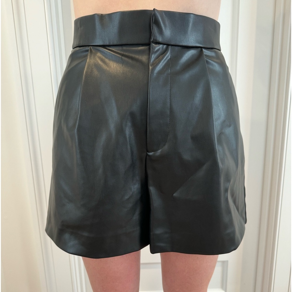 Pleather Shorts